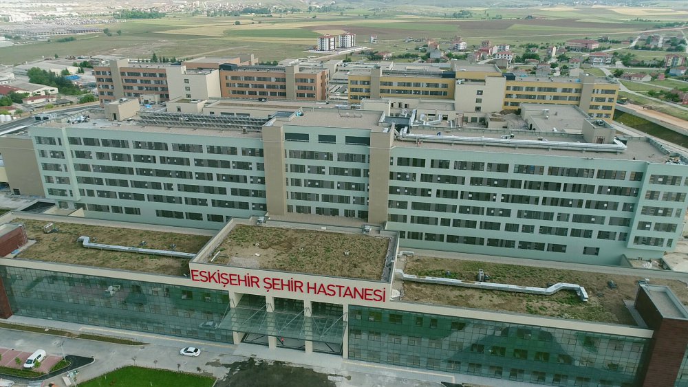 Eskişehir Şehir Hastanesi Eskişehir Şehir Hastanesinde kaç yatak var?